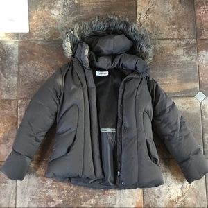 Grey Puffy Coat